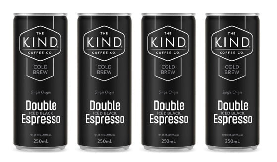 Double Espresso Iced Black - Box of 12 - Free Shipping