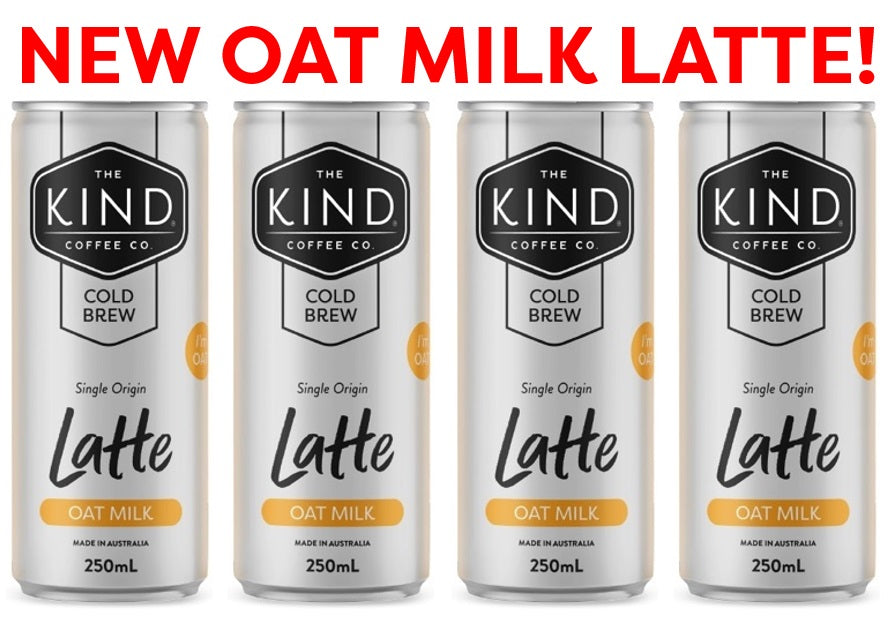 Oat Milk Latte - Box of 12 - Free Shipping